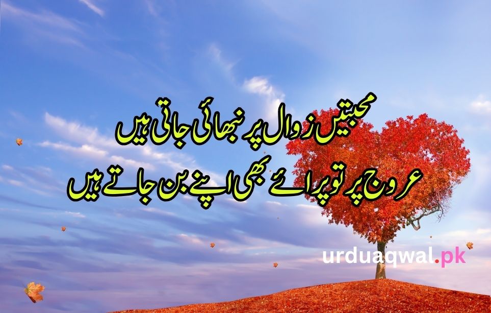 Love Poetry In Urdu