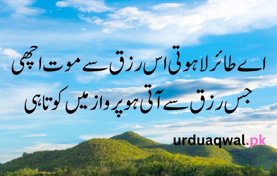 Allama Iqbal quotes in Urdu