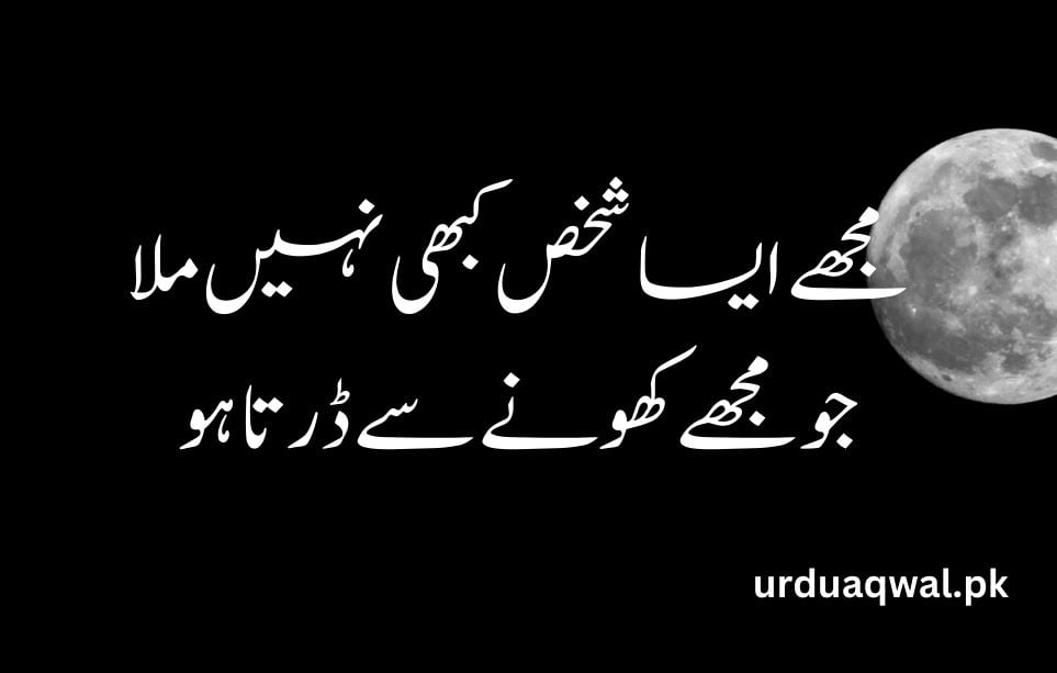 urdu shayari on love 