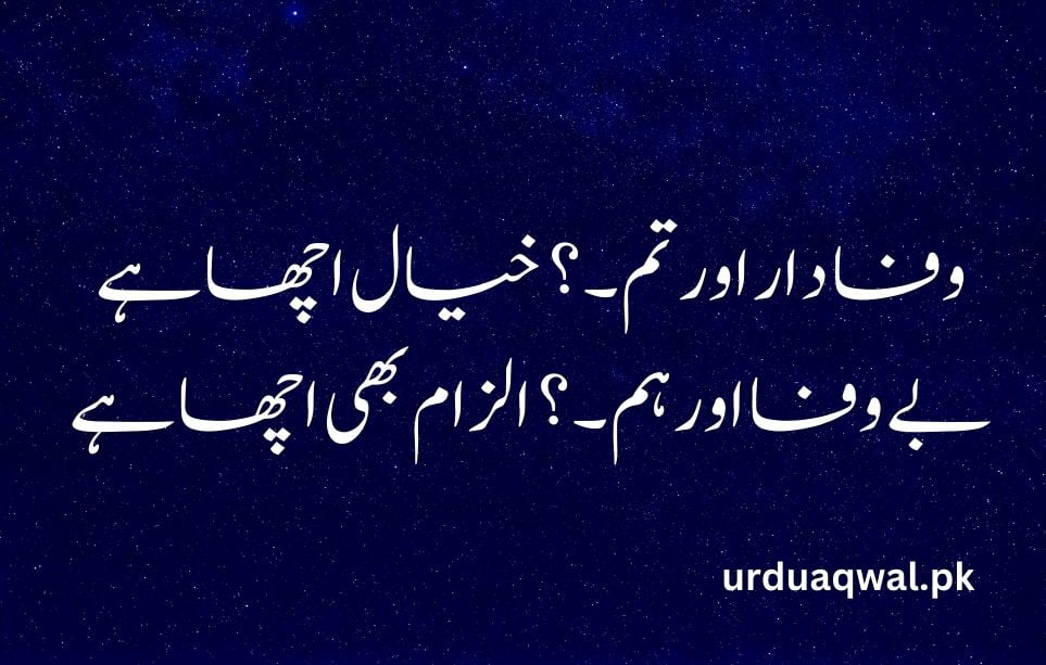 Urdu Shayari on love 