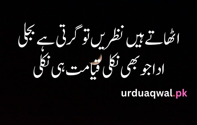 Best Urdu quotes about love