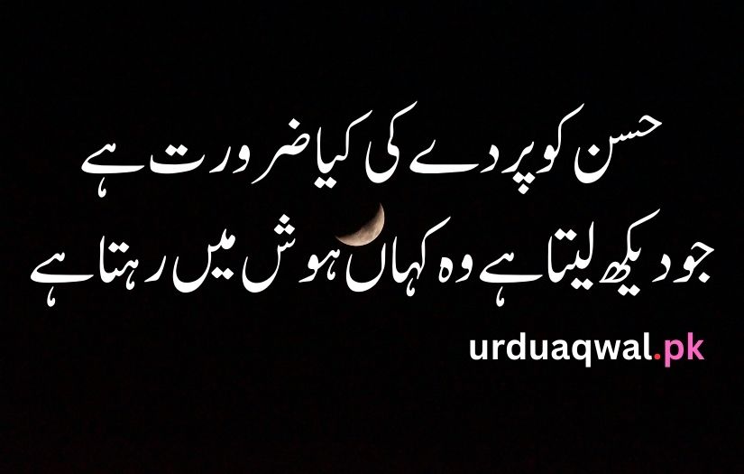 Best Urdu quotes about love