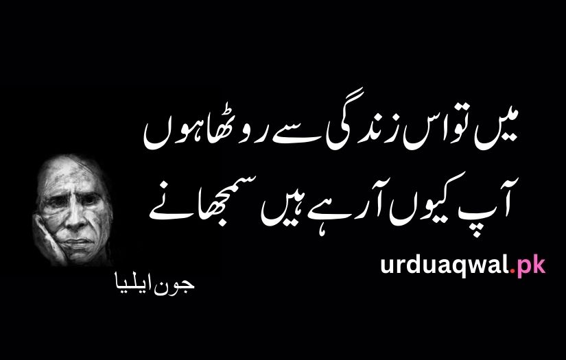 John elia urdu poetry