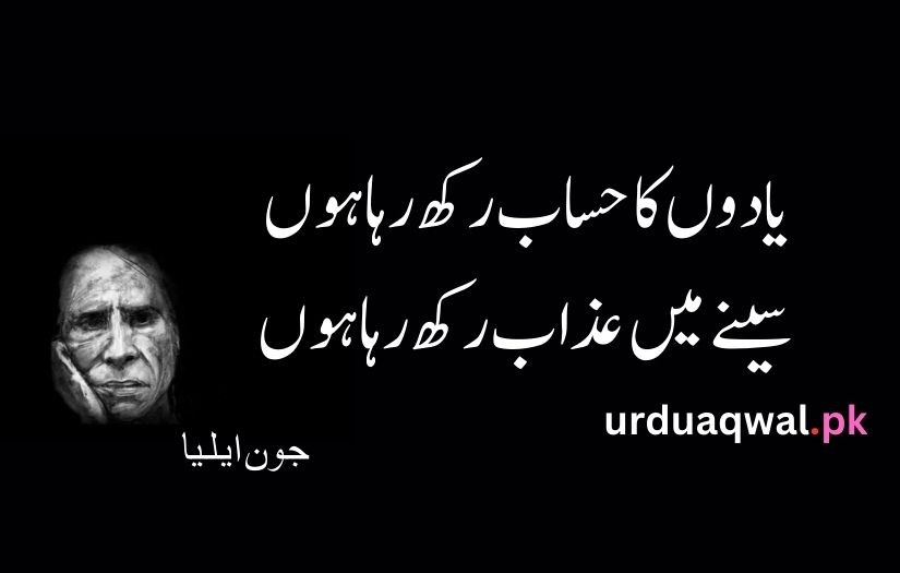 John elia urdu poetry