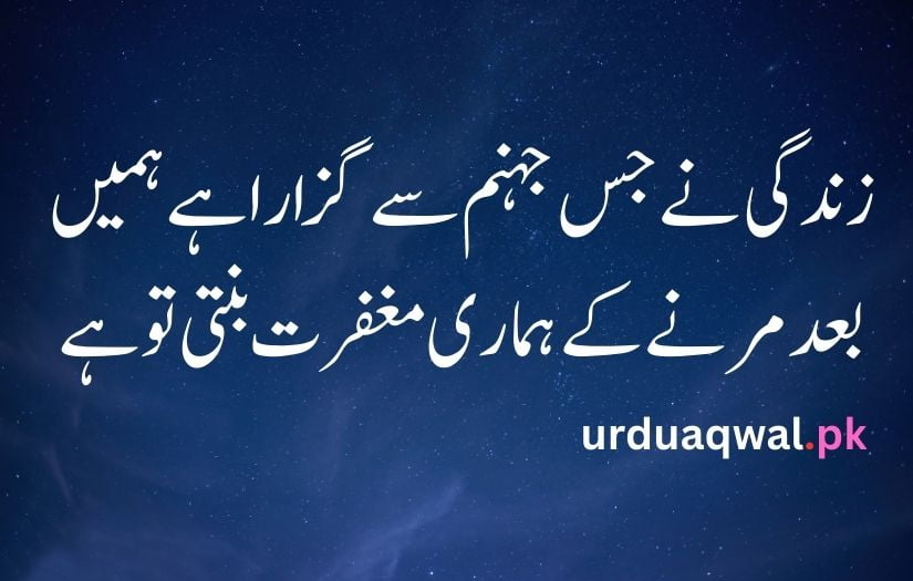 quotes in urdu about life reality