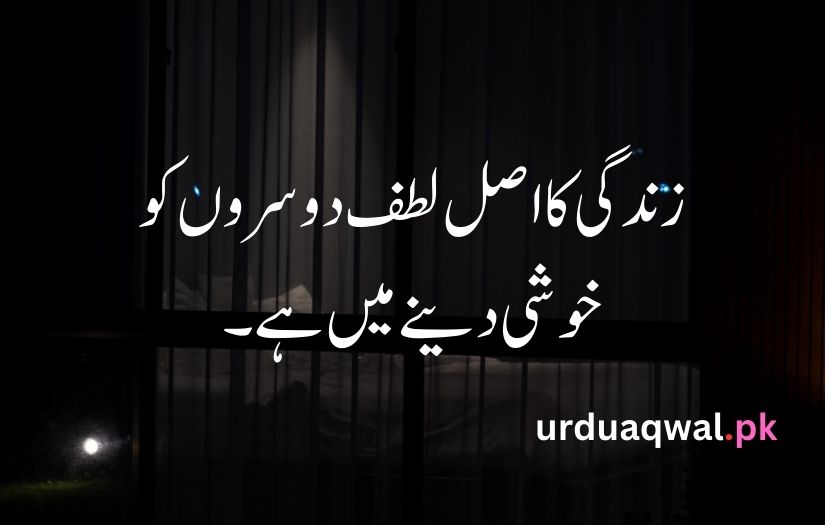 1 line quotes in urdu