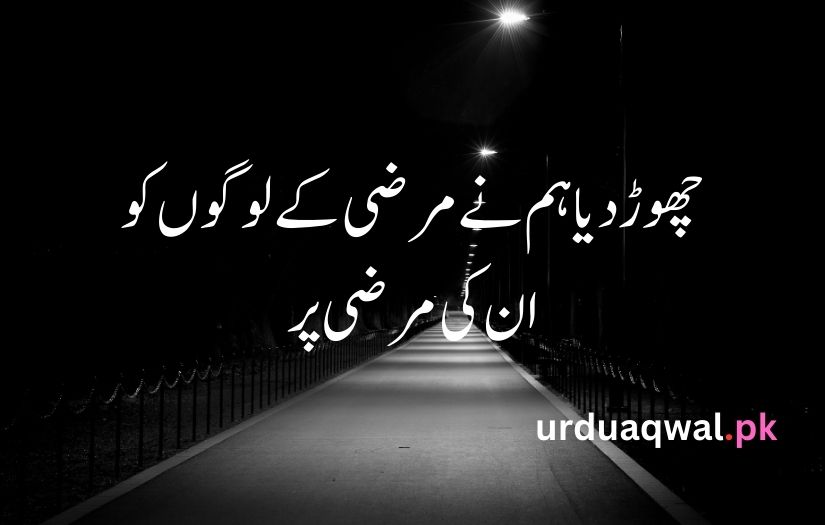 Sad poetry in urdu text copy paste