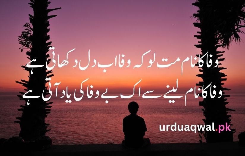 Sad poetry in urdu text copy paste