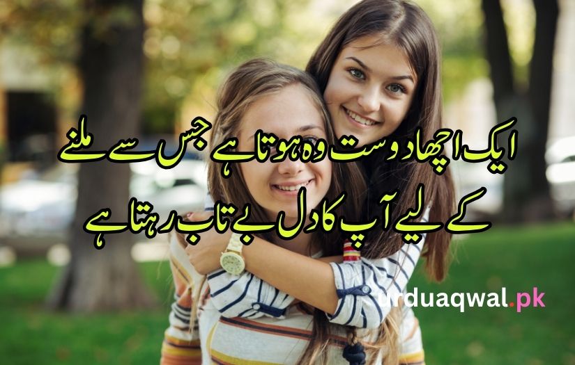 Poetry in urdu on friendship