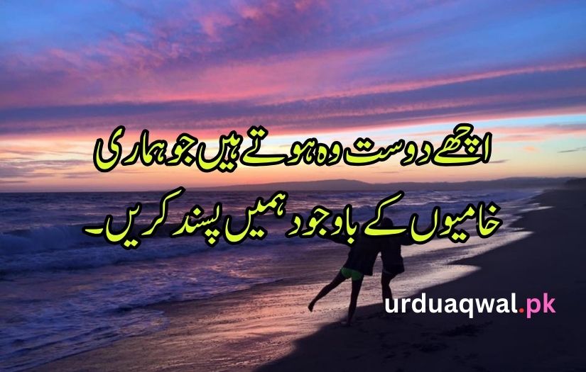 Poetry in urdu on friendship