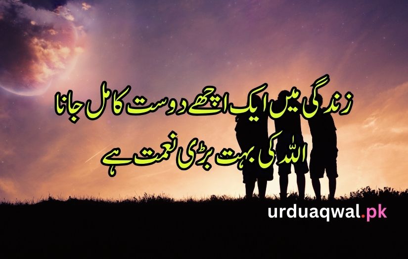 Poetry in urdu on friendship