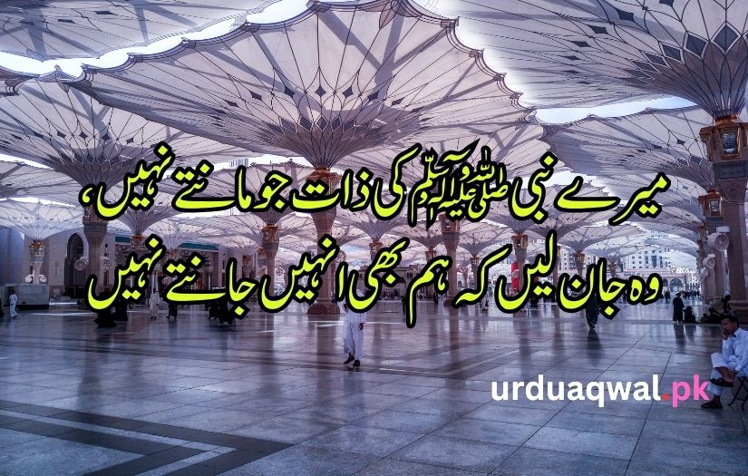 12 Rabi ul Awal poetry in Urdu