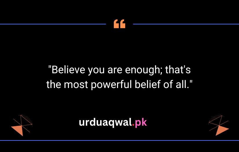 believe in yourself quotes