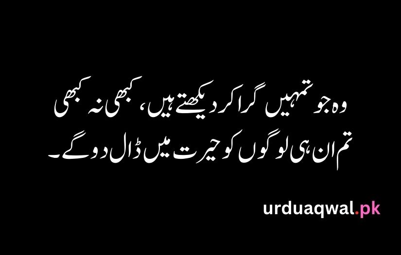 Urdu Quotes For Life