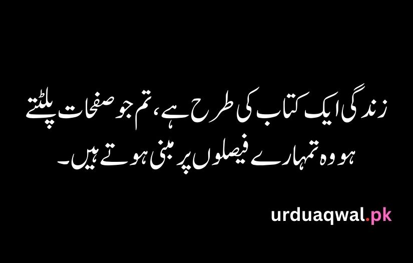 Urdu Quotes For Life