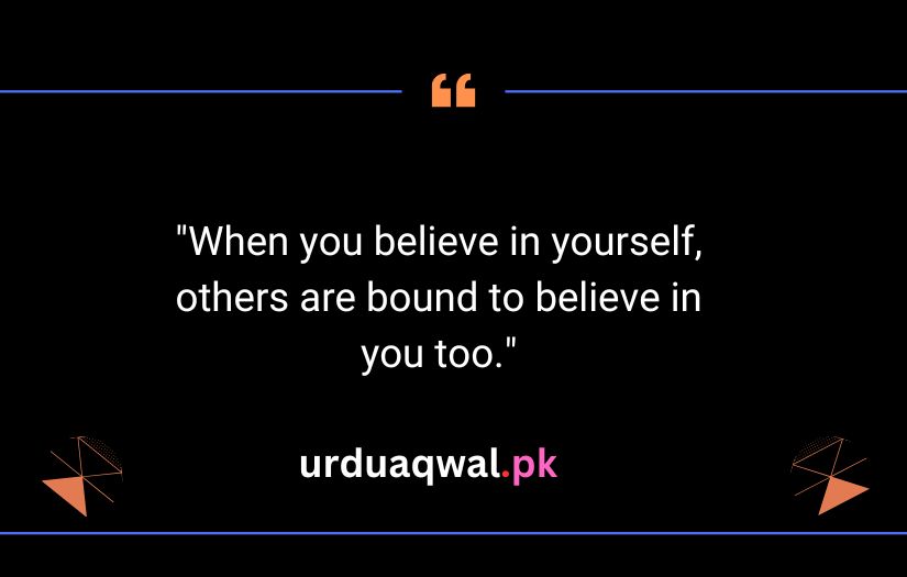 believe in yourself quotes