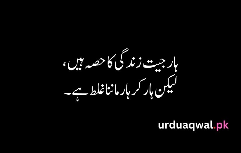 Urdu Good Quotes