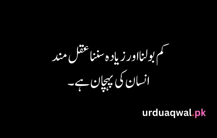 Urdu Good Quotes