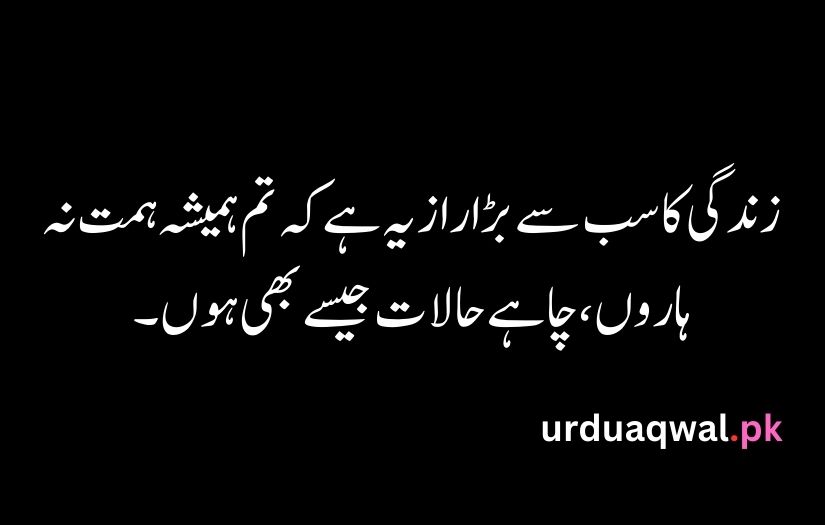 Urdu Quotes For Life