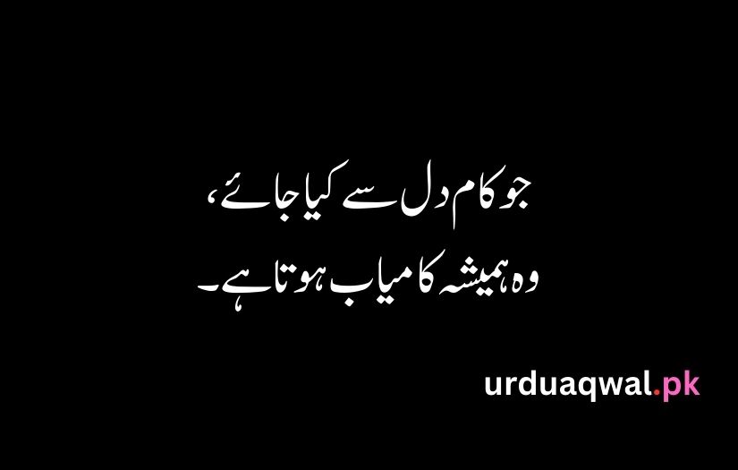 Urdu Quotes For Life