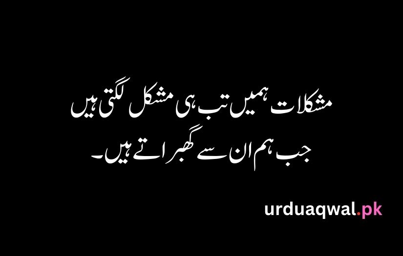 Urdu Quotes For Life