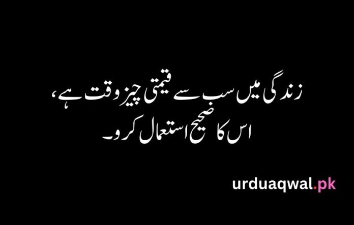 Urdu Quotes For Life