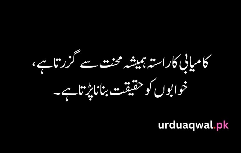 Urdu Quotes For Life