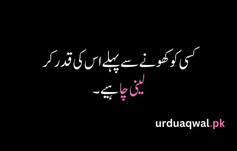 Urdu Good Quotes