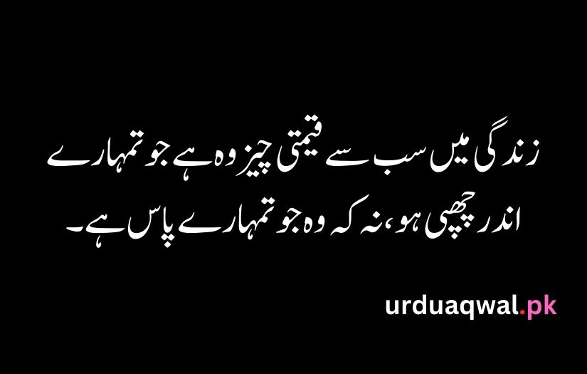 Urdu Quotes For Life