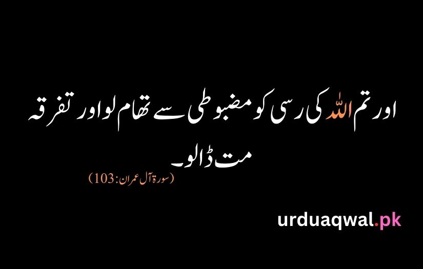 Quran Quotes In Urdu